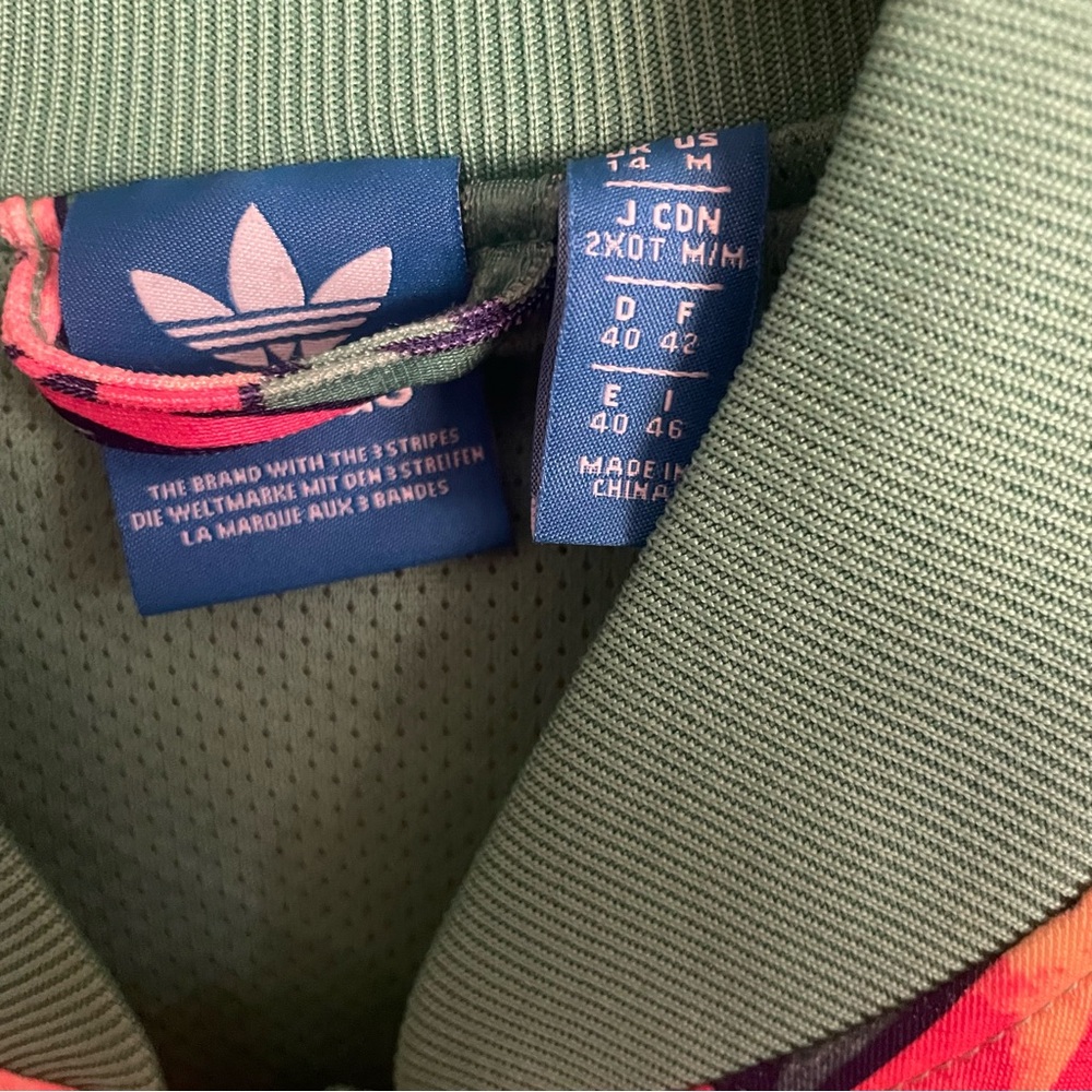 FARM RIO x ADIDAS bananas supergirl track jacket - Picture 8 of 9